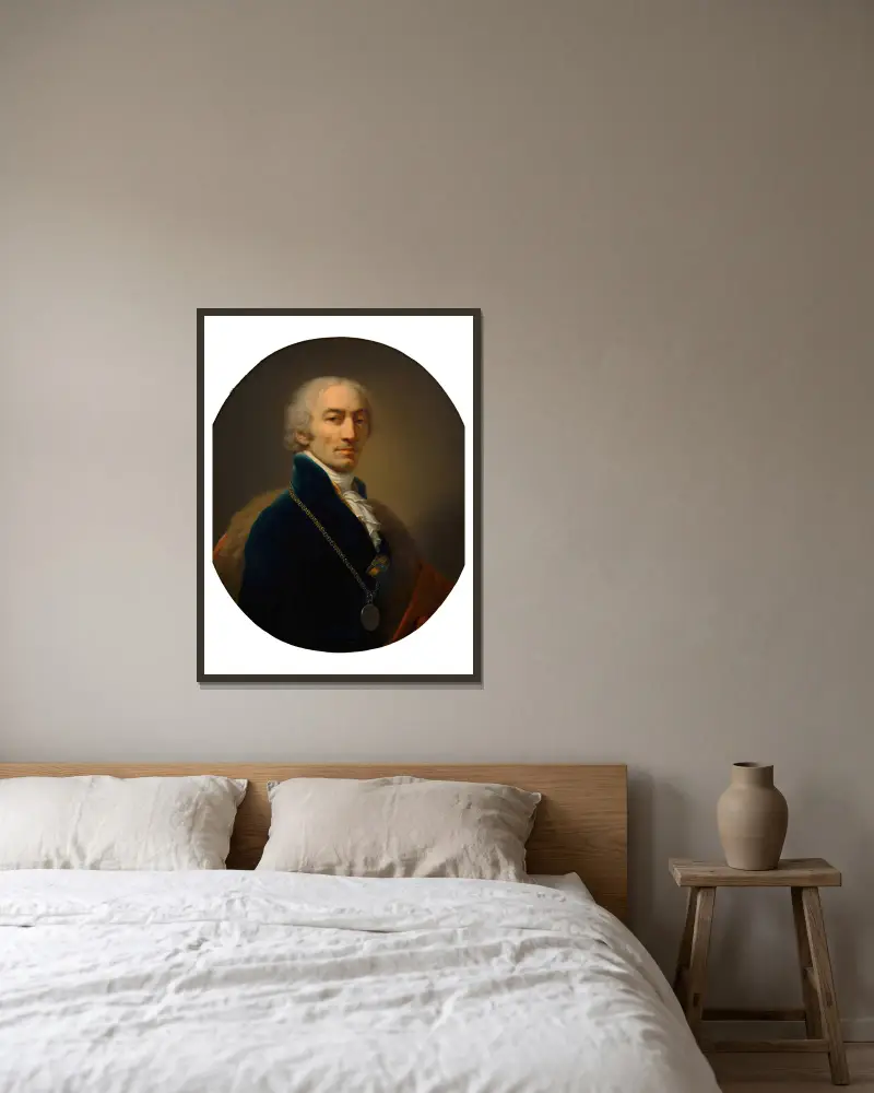 Michael Mayer (Hofquartierbuchverwalter), Johann Baptist von Lampi the Elder w ramie na ścianie