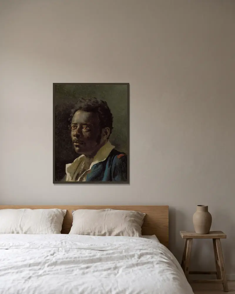 Studium modela Josepha, Théodore Géricault w ramie na ścianie