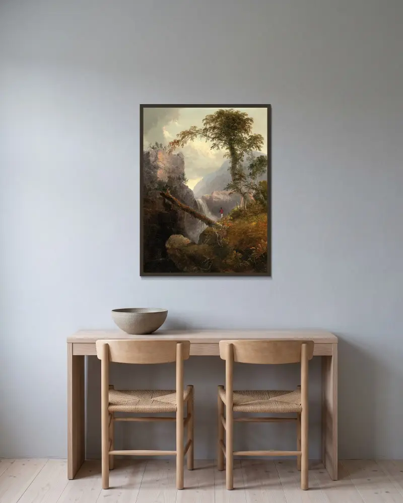 Catskills, Thomas Doughty v rámu na stěně