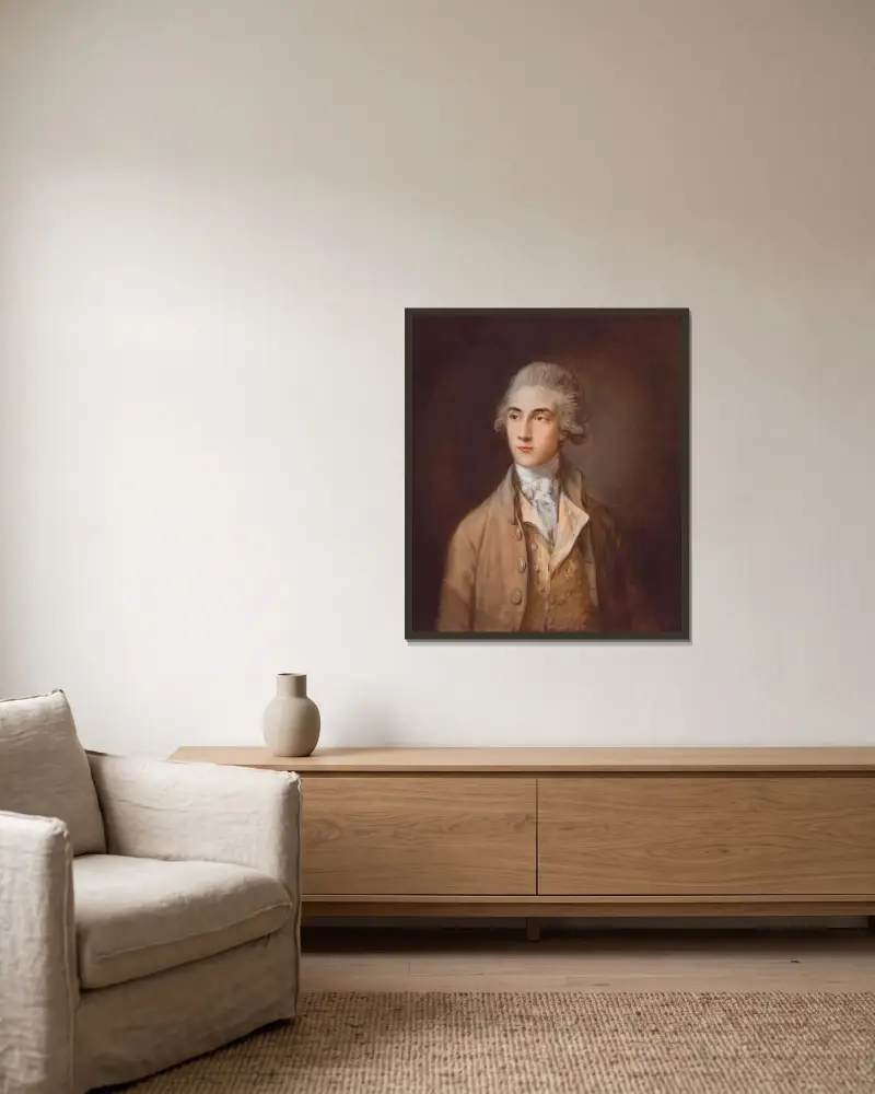 Edward Swinburne, Thomas Gainsborough w ramie na ścianie