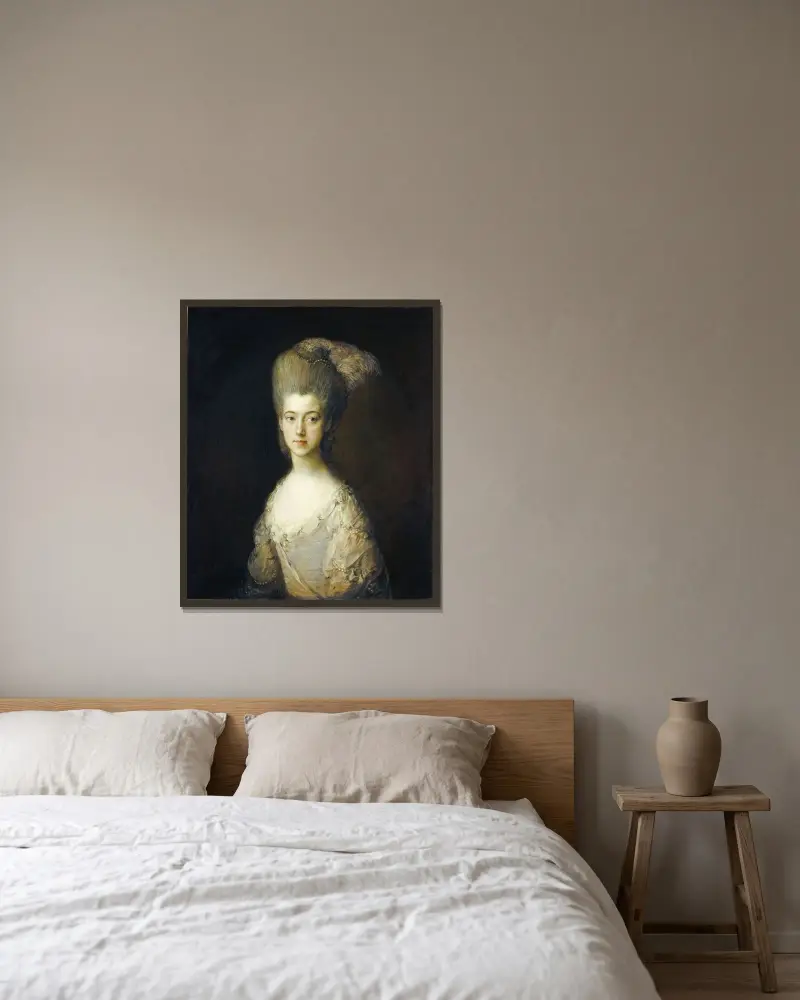 Pani Paul Cobb Methuen, Thomas Gainsborough w ramie na ścianie