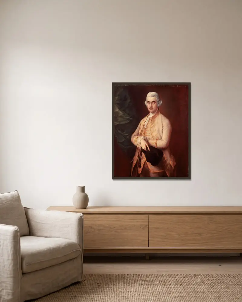 Sir Robert Clayton, Thomas Gainsborough w ramie na ścianie
