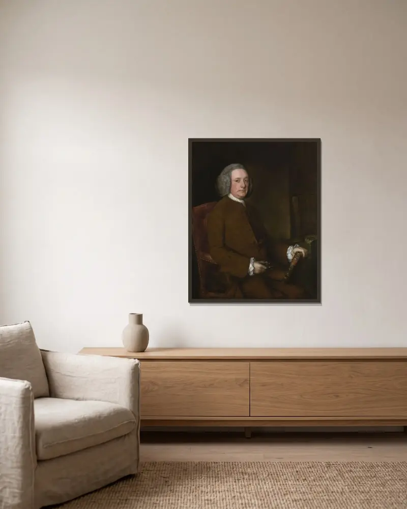 Thomas Haviland, Thomas Gainsborough v rámu na stěně