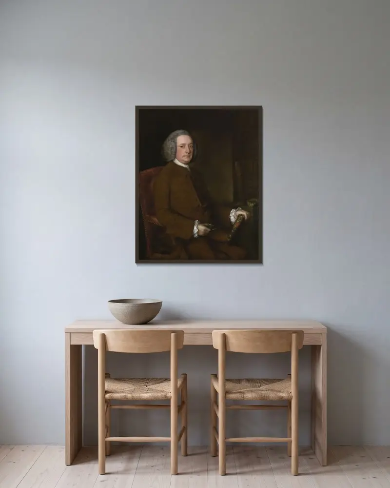 Thomas Haviland, Thomas Gainsborough v rámu na stěně