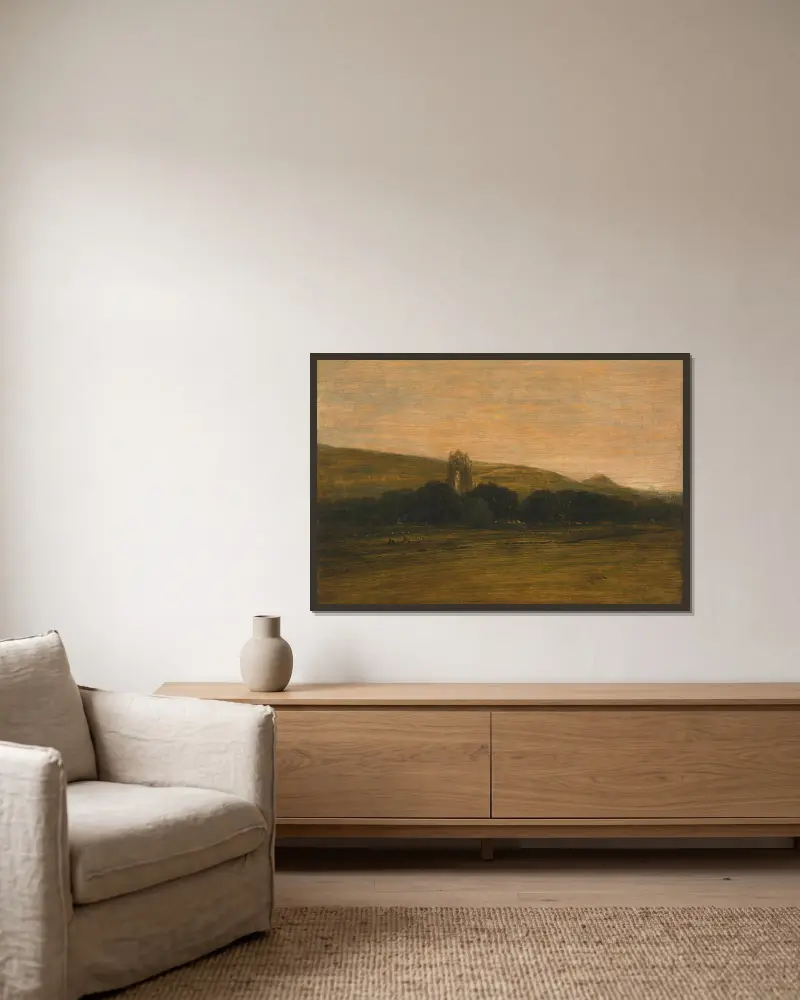 Guisborough Priory von Thomas Girtin gerahmt an einer Wand