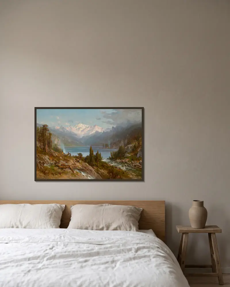 Wysokie Sierra, Thomas Hill w ramie na ścianie