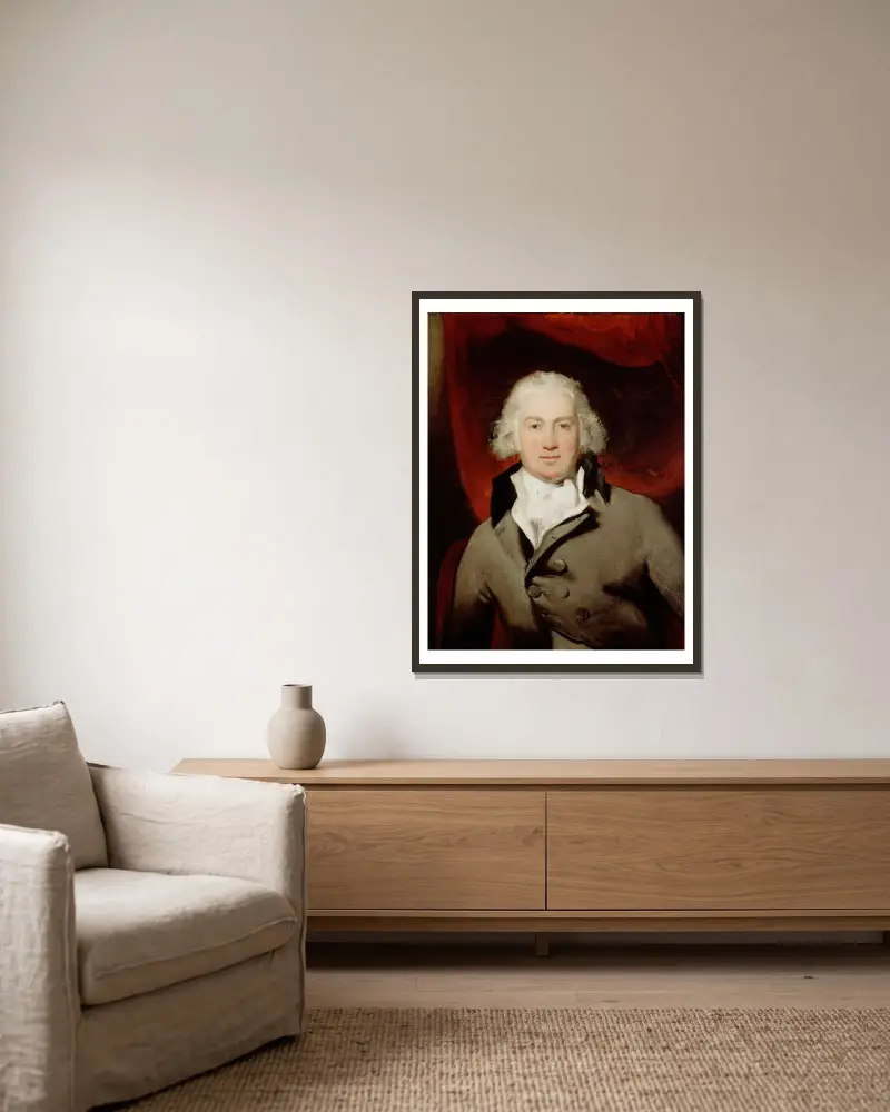 Ewan Law, M.P. von Sir Thomas Lawrence gerahmt an einer Wand
