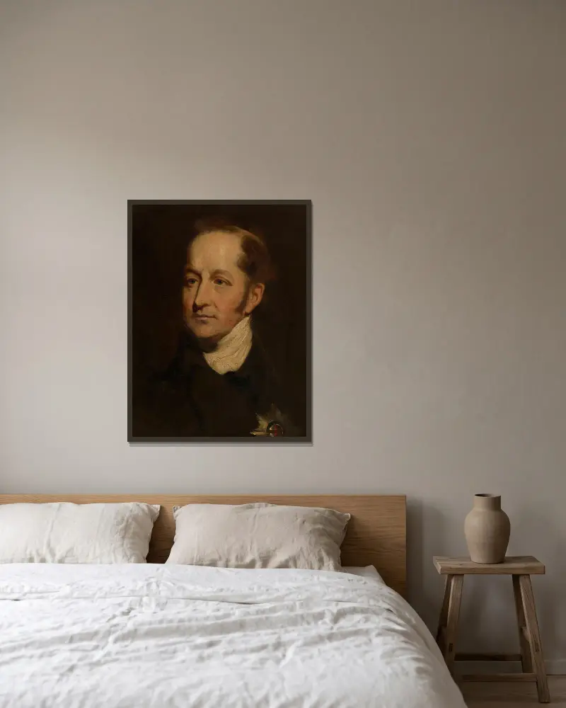 Lord Uxbridge von Sir Thomas Lawrence gerahmt an einer Wand