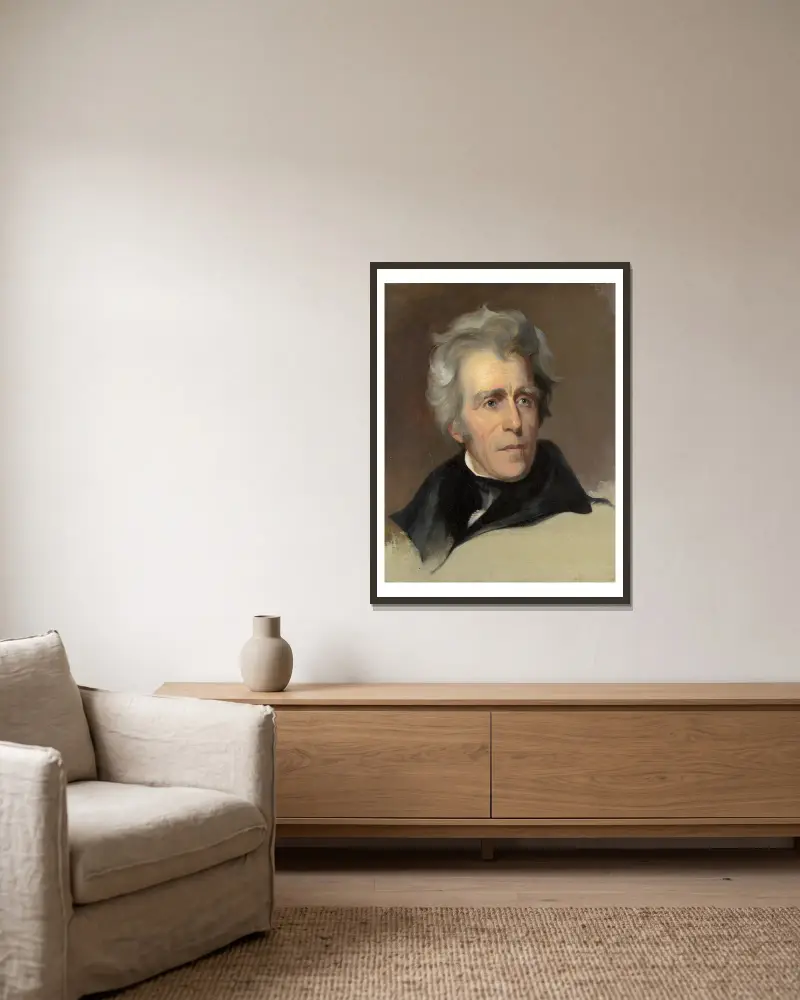 Andrew Jackson, Thomas Sully w ramie na ścianie
