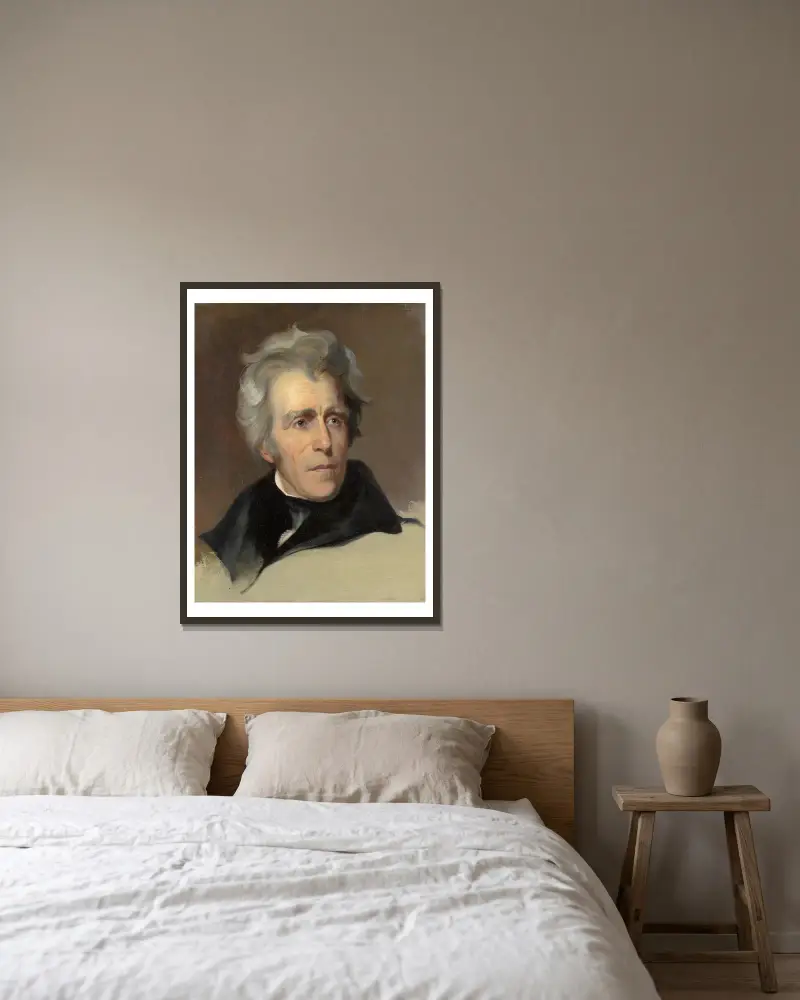 Andrew Jackson, Thomas Sully w ramie na ścianie