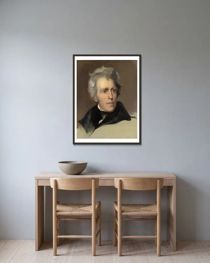 Andrew Jackson, Thomas Sully w ramie na ścianie