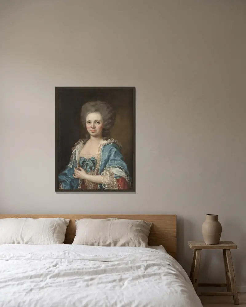 Fredrika Svan von Ulrika Pasch gerahmt an einer Wand