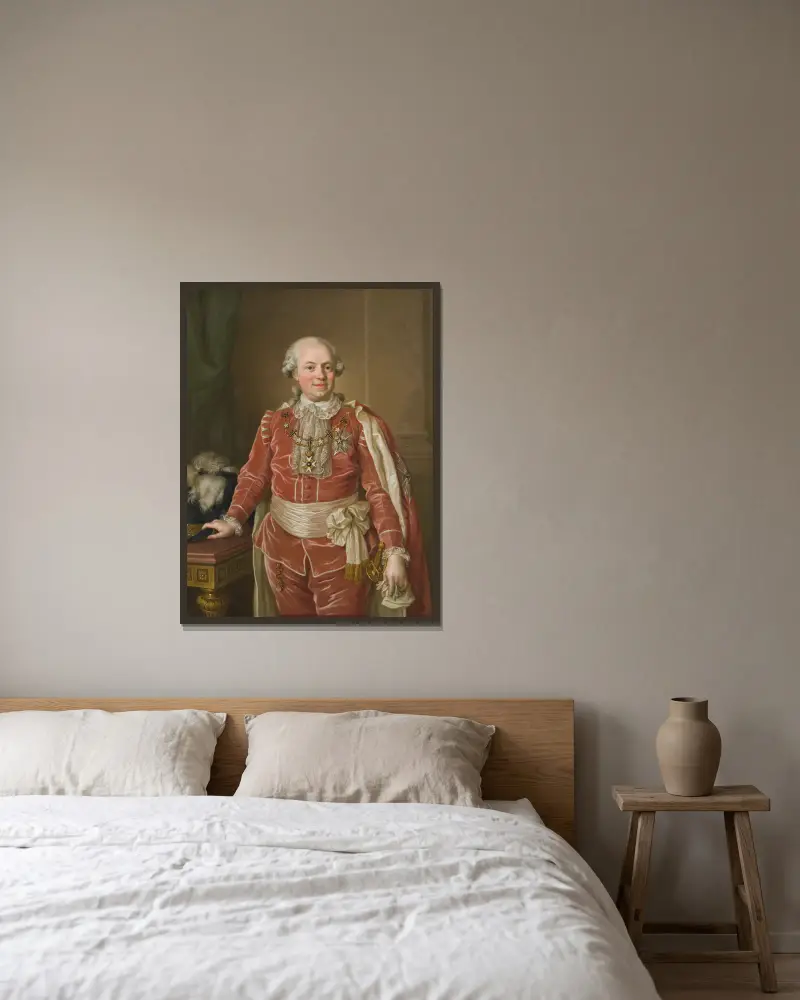 Samuel af Ugglas, Ulrika Pasch w ramie na ścianie