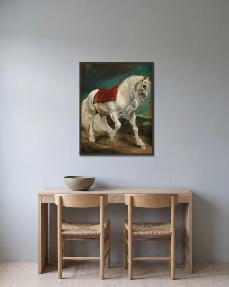 Andaluský kůň, Anthony van Dyck v rámu na stěně