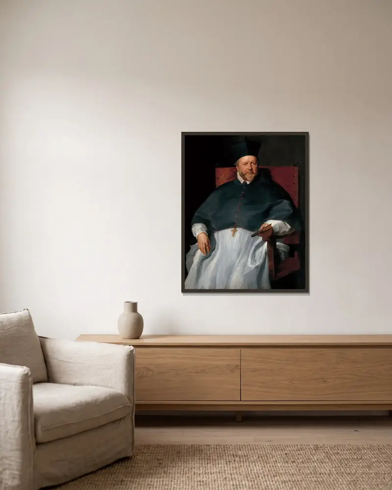 Biskop Jan van Malderen, Anthony van Dyck v rámu na stěně