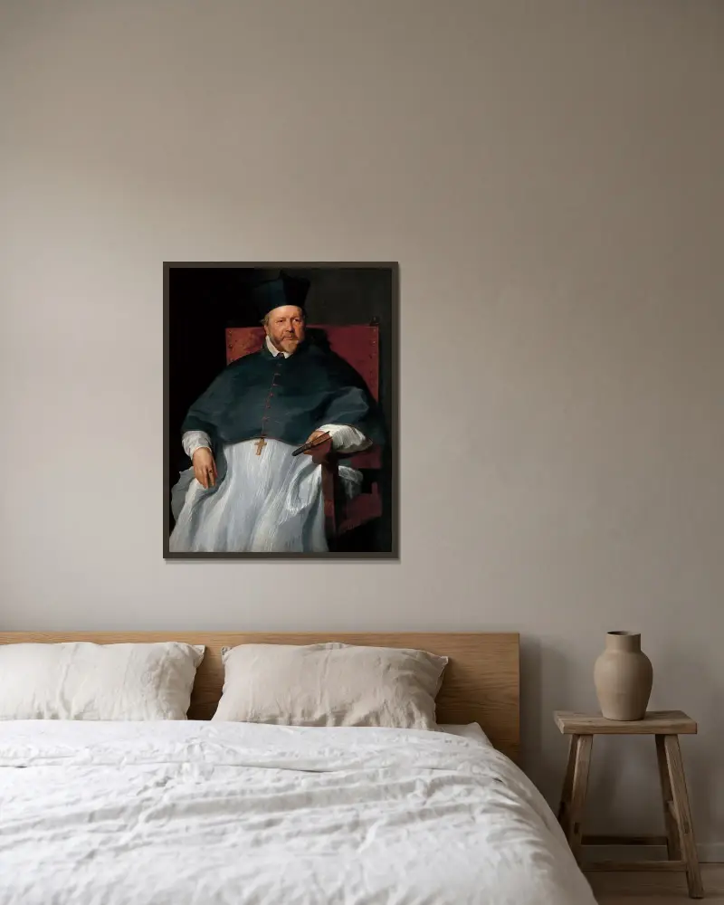 Biskop Jan van Malderen, Anthony van Dyck v rámu na stěně