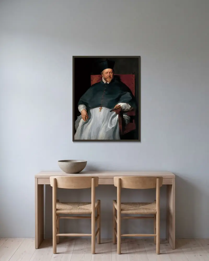 Biskop Jan van Malderen, Anthony van Dyck v rámu na stěně