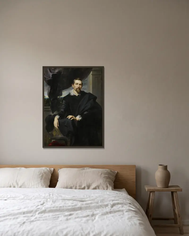 Frans Snyders, Anthony van Dyck v rámu na stěně
