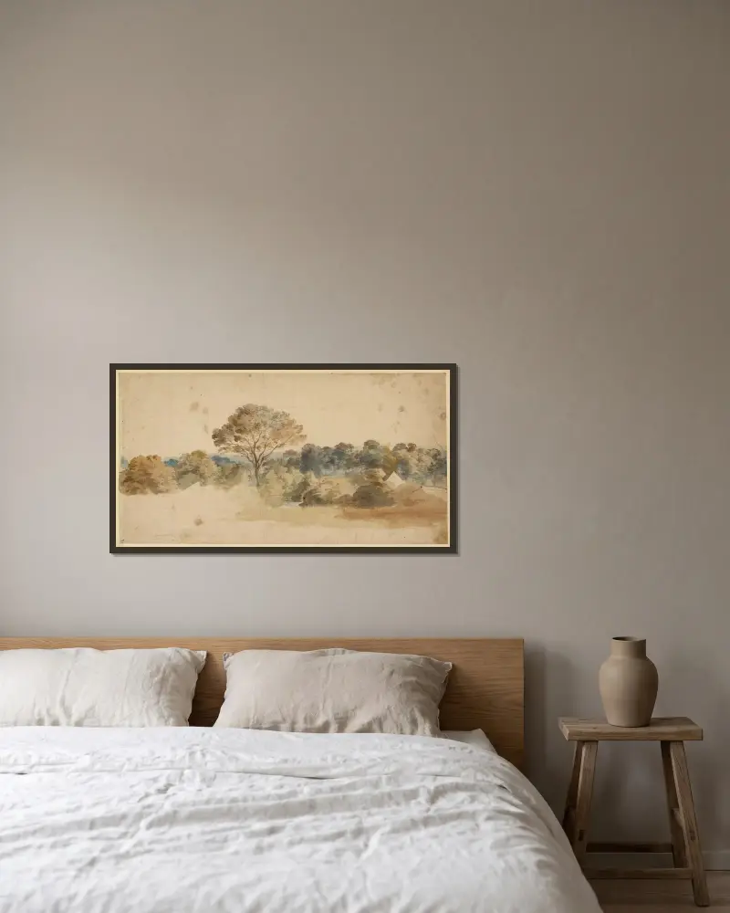 Krajina, Anthony van Dyck v rámu na stěně