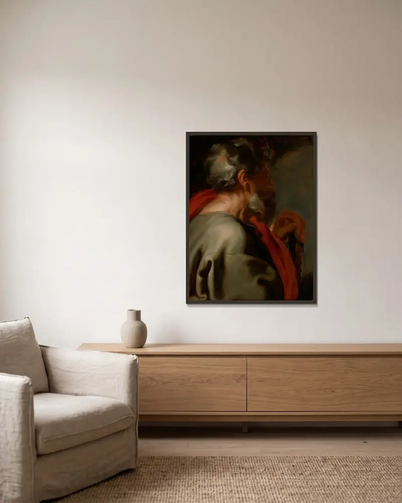 Apoštol Šimon, Anthony van Dyck v rámu na stěně
