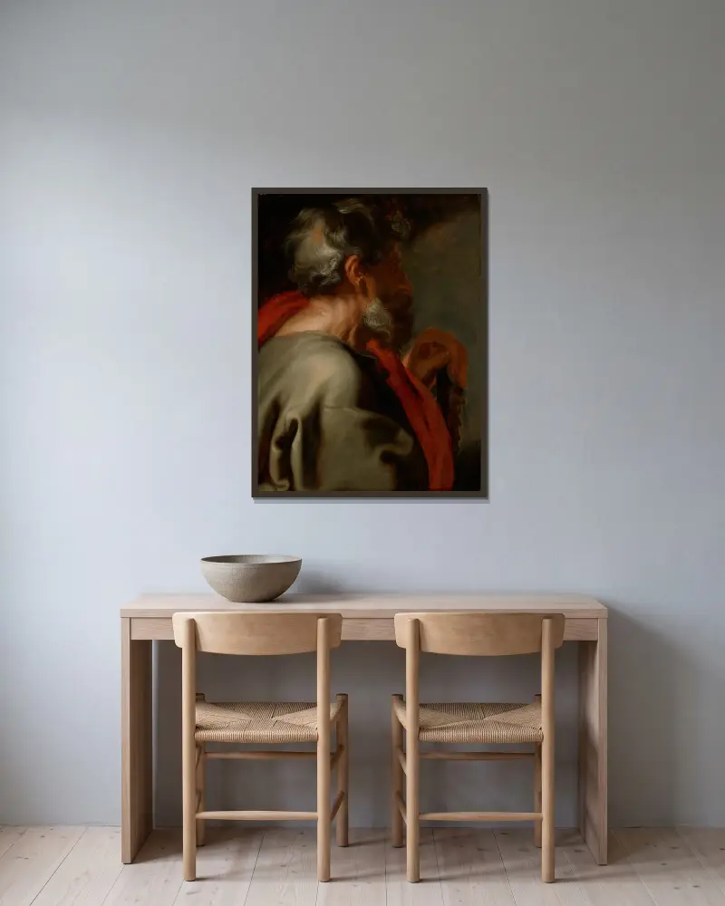 Apoštol Šimon, Anthony van Dyck v rámu na stěně