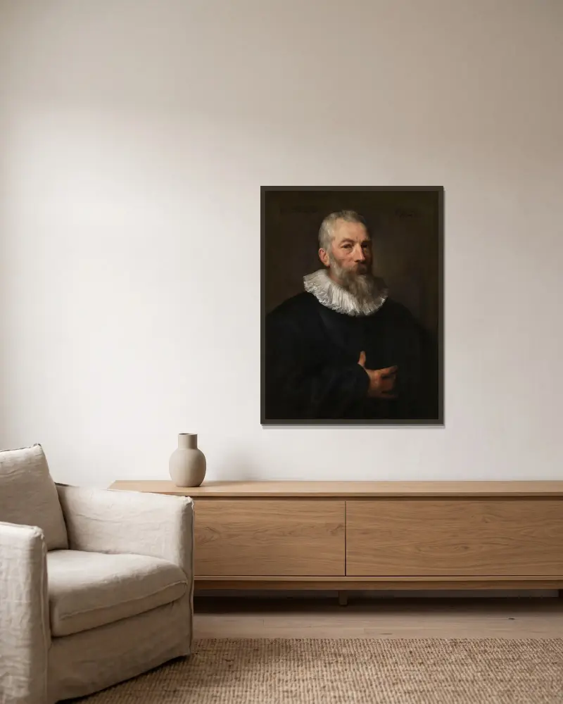 Malen Marten Pepijn, Anthony van Dyck v rámu na stěně