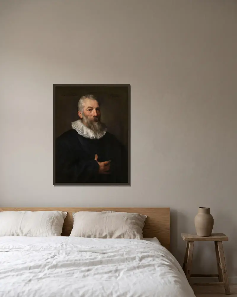Malen Marten Pepijn, Anthony van Dyck v rámu na stěně