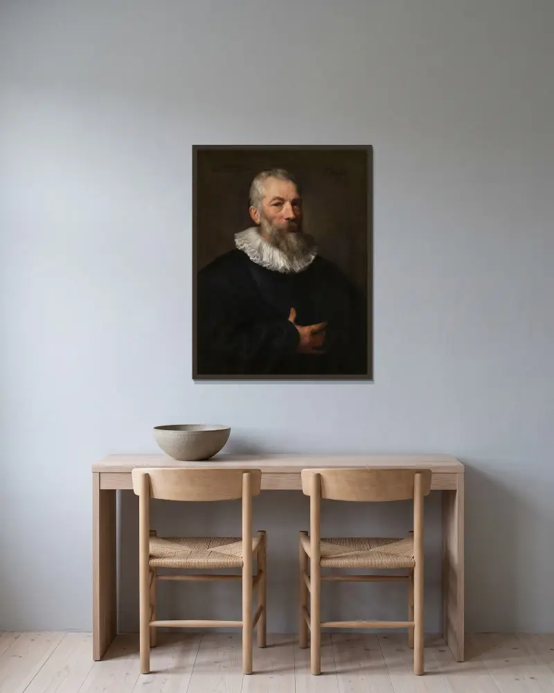 Malen Marten Pepijn, Anthony van Dyck v rámu na stěně