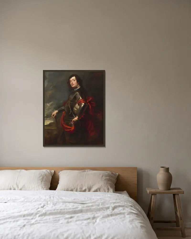 Prefekt Raffaele Raggi, Anthony van Dyck v rámu na stěně