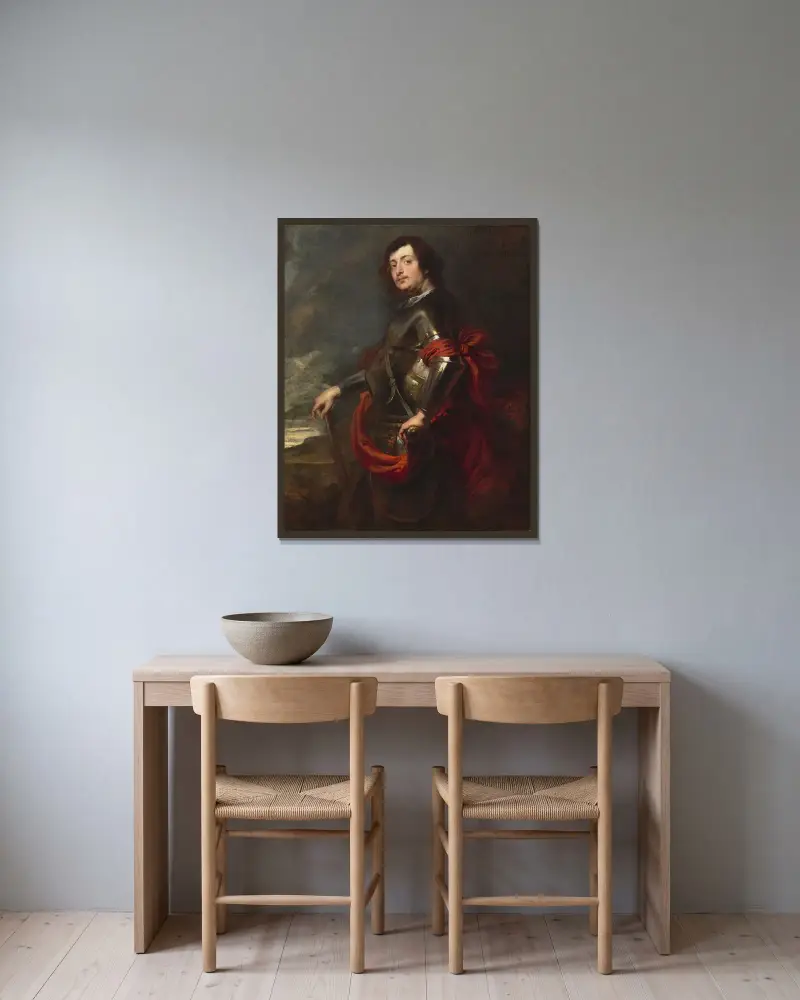 Prefekt Raffaele Raggi, Anthony van Dyck v rámu na stěně