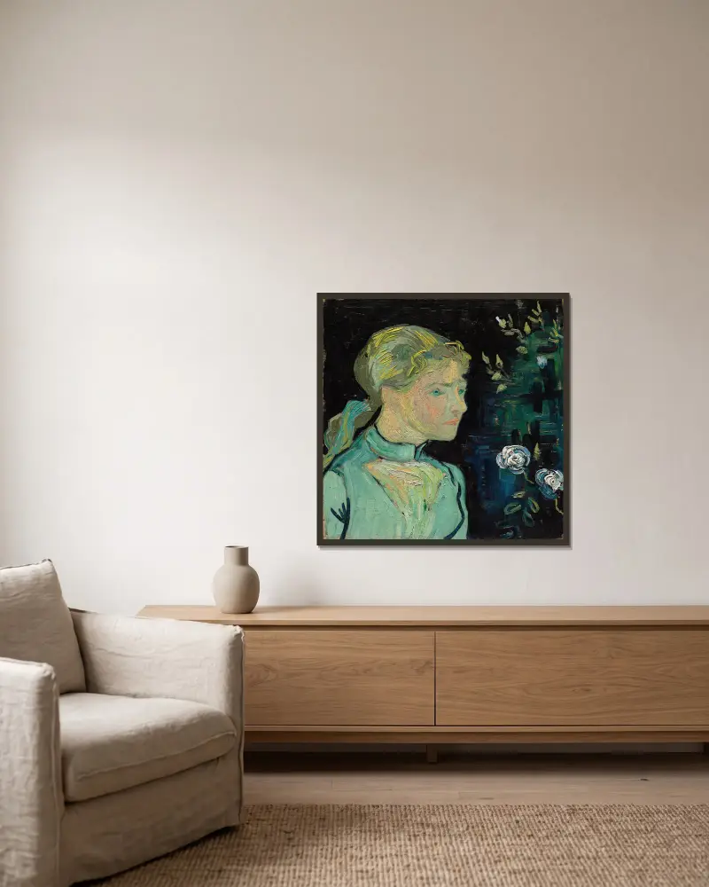 Adeline Ravoux, Vincent van Gogh v rámu na stěně