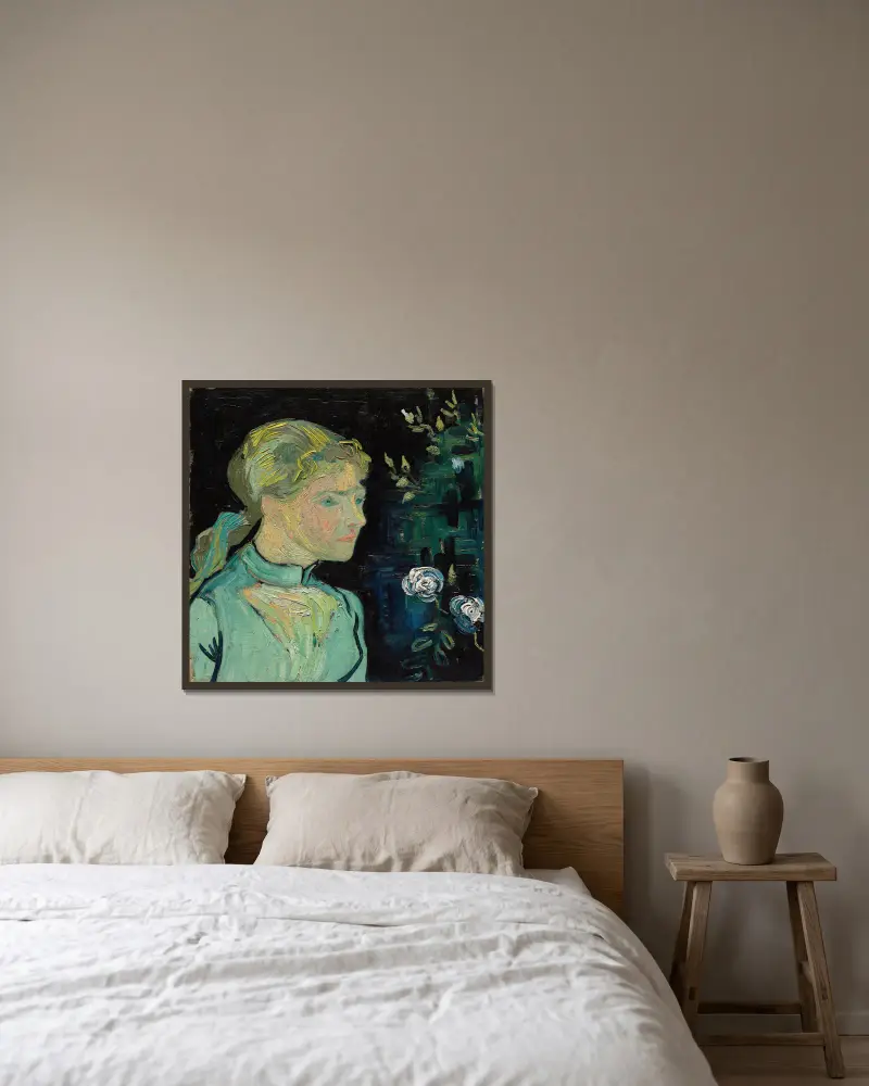Adeline Ravoux, Vincent van Gogh v rámu na stěně