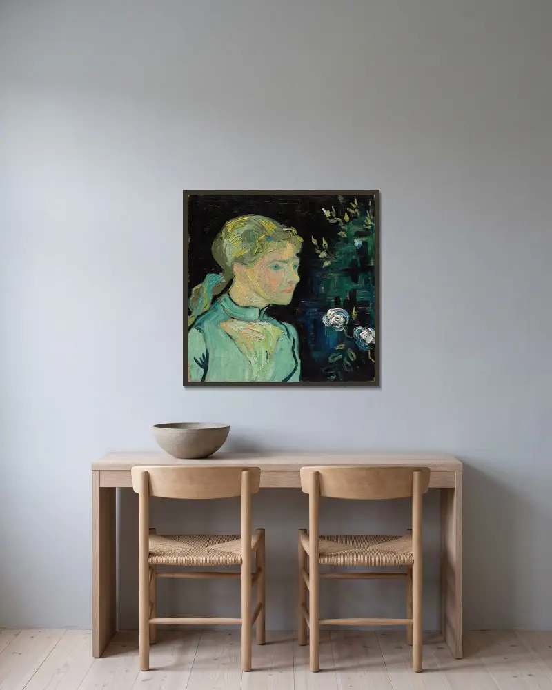 Adeline Ravoux, Vincent van Gogh v rámu na stěně
