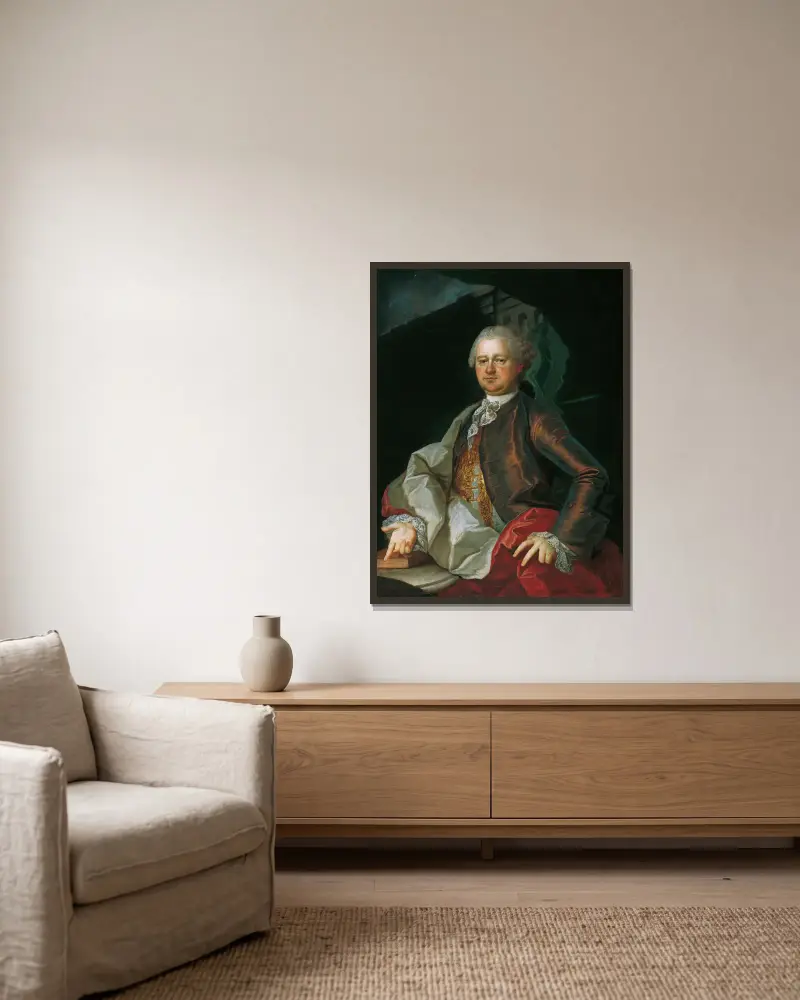Valentin Ruard von Martin van Meytens gerahmt an einer Wand
