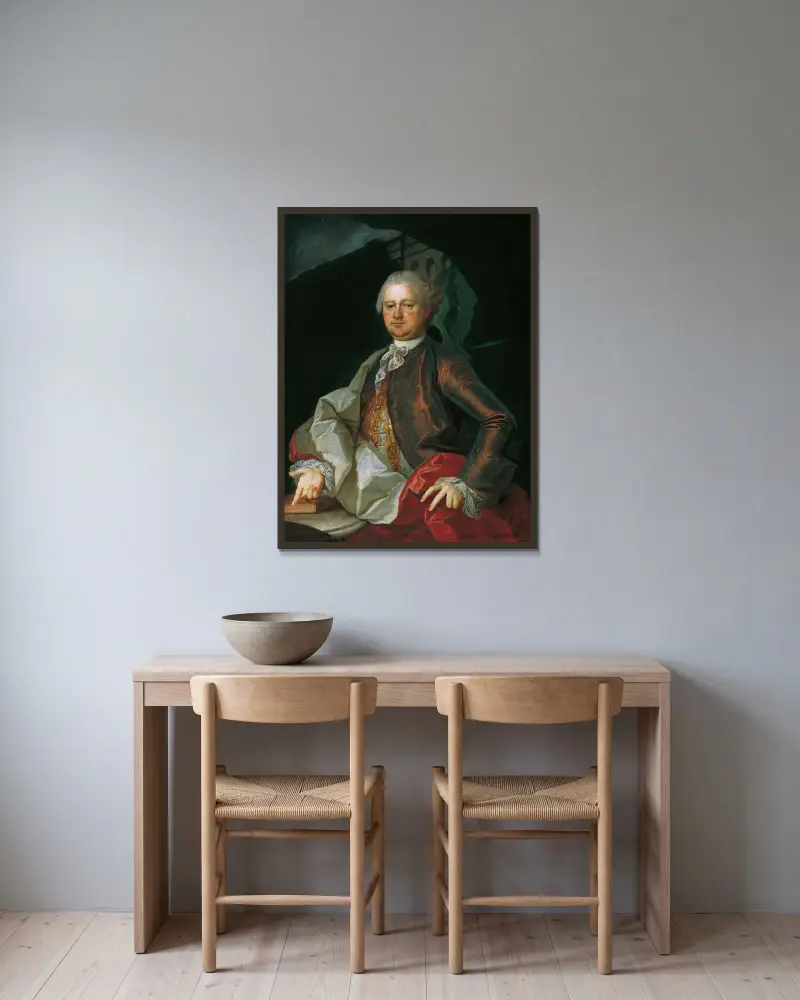Valentin Ruard von Martin van Meytens gerahmt an einer Wand