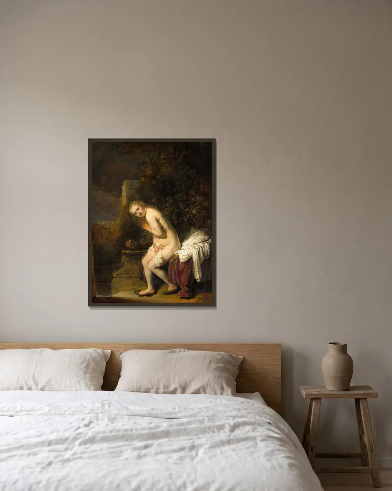 Zuzanna, Rembrandt van Rijn w ramie na ścianie