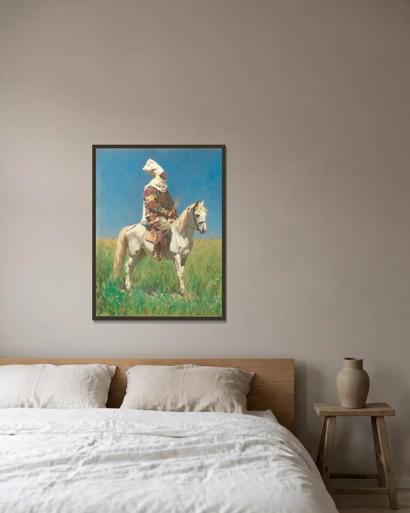 Kyrgyz av Vasily Vereshchagin inramad på en vägg