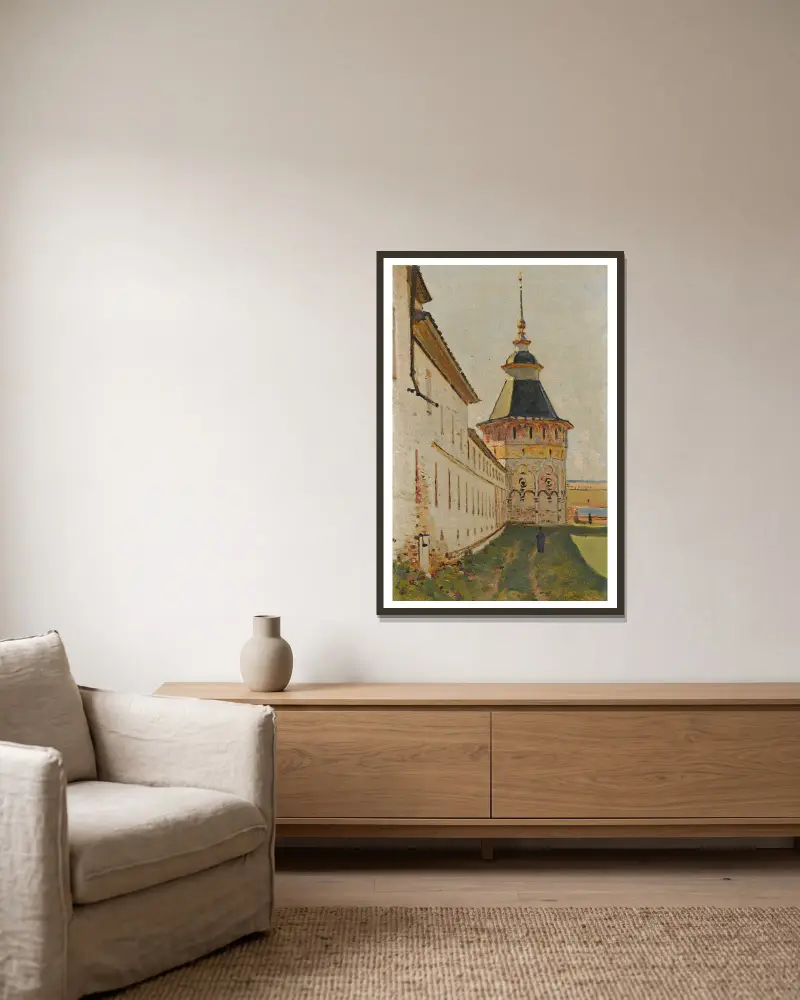 Klostertorn, Vasily Vereshchagin v rámu na stěně