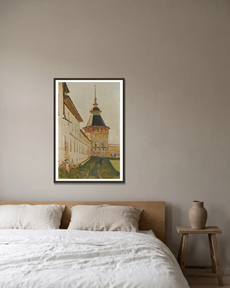 Klostertorn, Vasily Vereshchagin v rámu na stěně