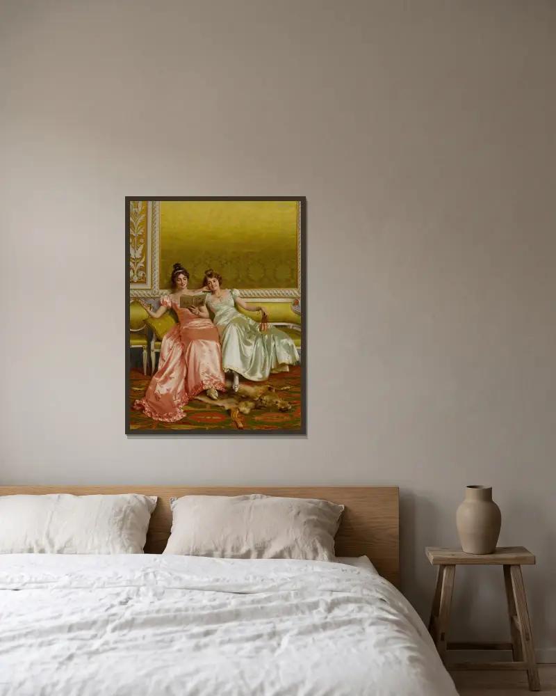 Ein amüsantes Kapitel von Vittorio Reggianini gerahmt an einer Wand