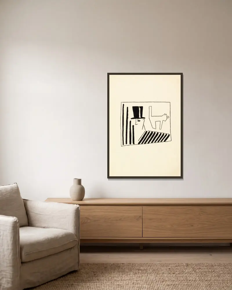 Wladimir Majakowski, Tafel 1 von Vladimir Mayakovsky gerahmt an einer Wand