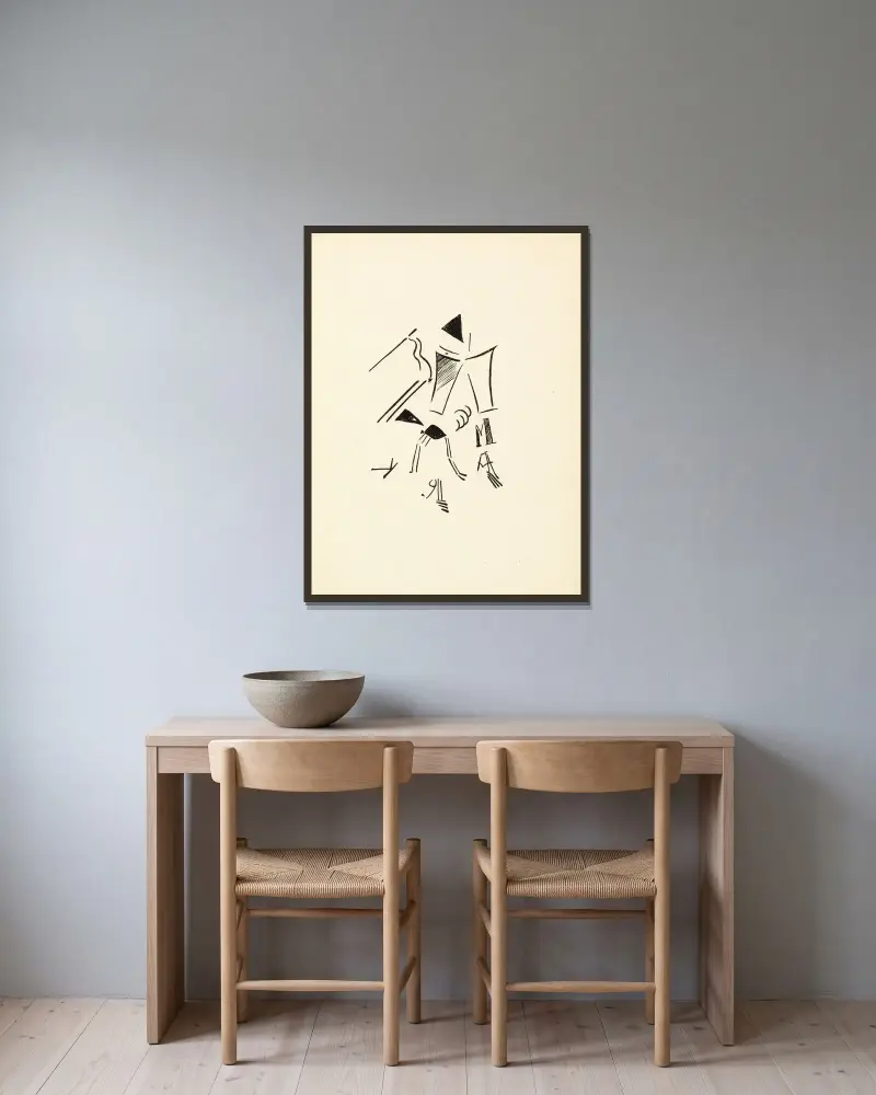 Vladimir Majakowski, Tafel 6 von Vladimir Mayakovsky gerahmt an einer Wand