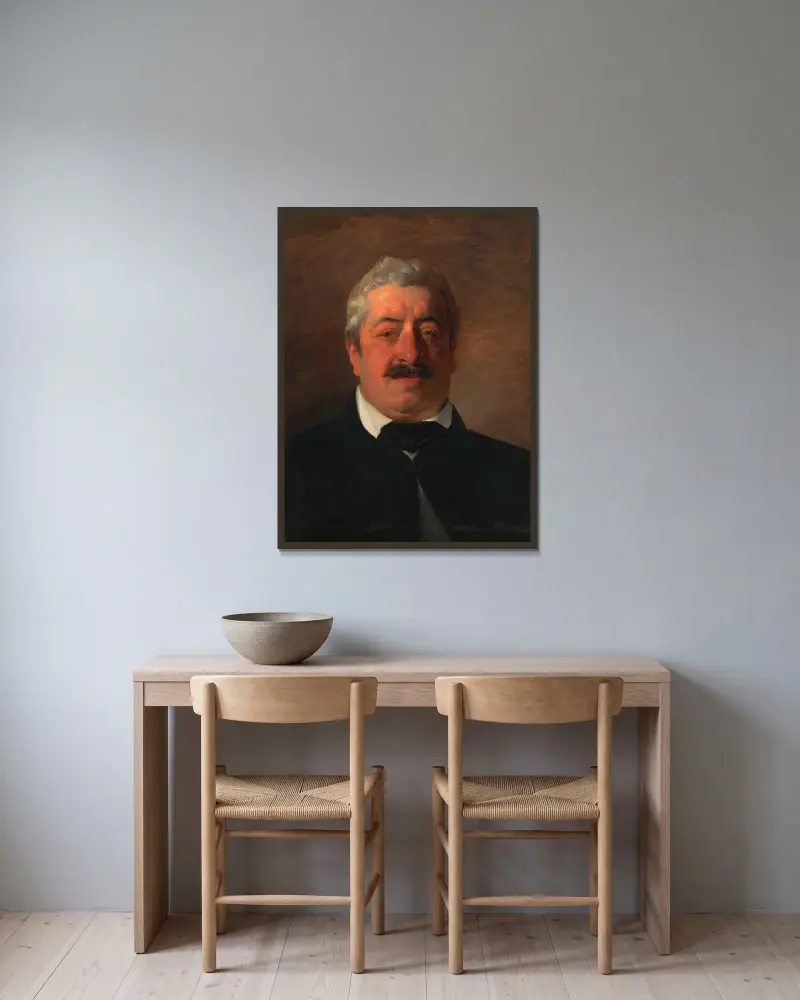 Ignaz Raffalt, Maler av Friedrich von Amerling inramad på en vägg