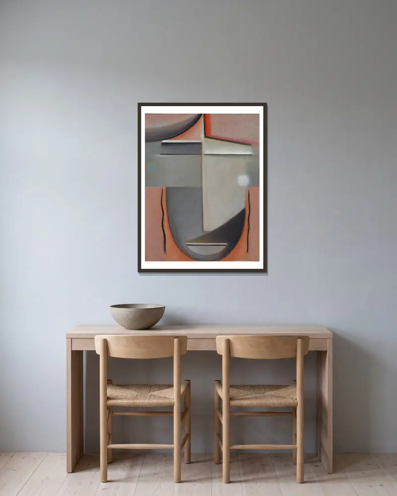 Liebe, Alexej von Jawlensky v rámu na stěně
