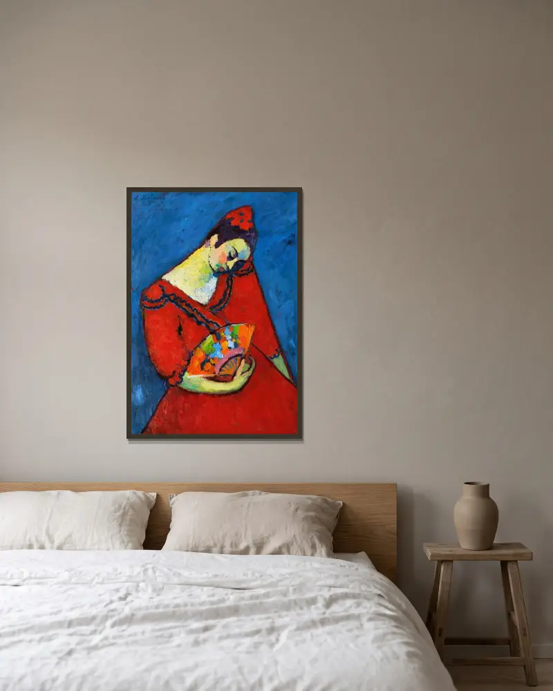Tancerka hiszpańska, Alexej von Jawlensky w ramie na ścianie