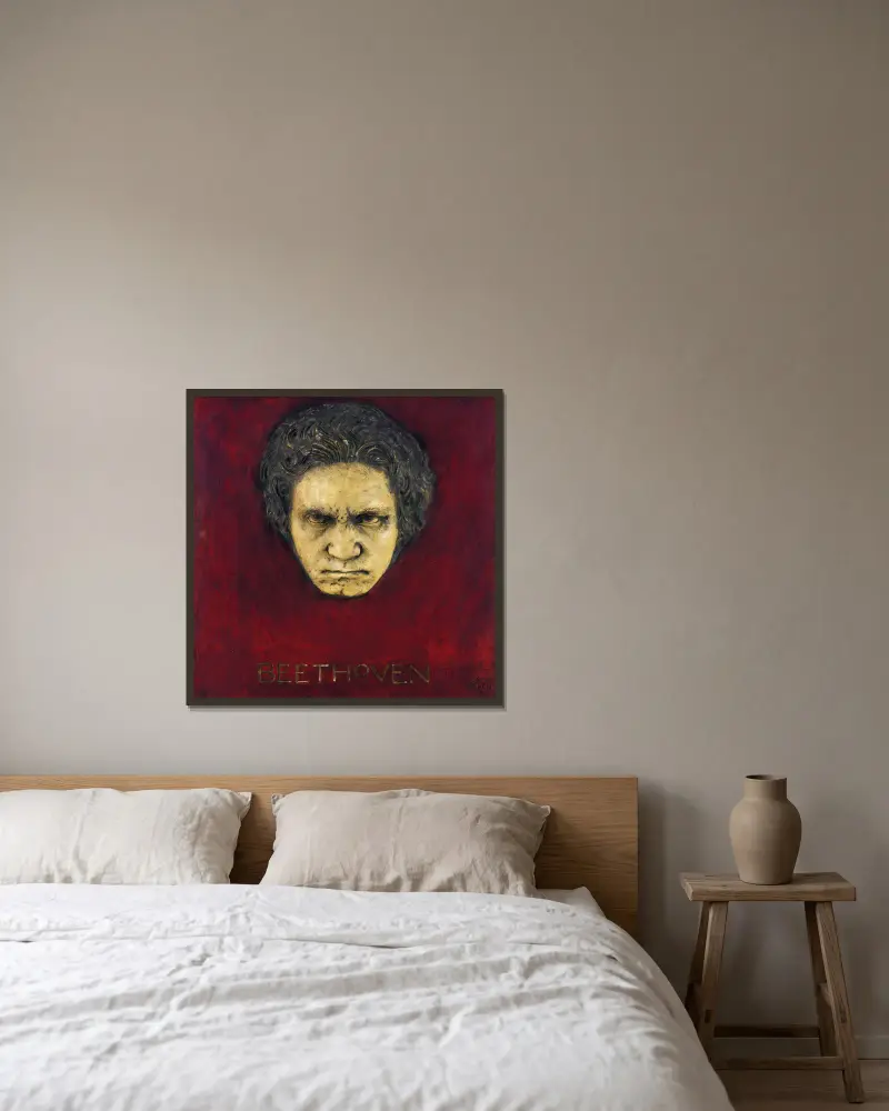 Beethoven, Franz von Stuck w ramie na ścianie