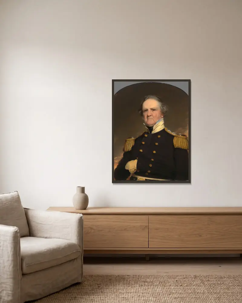 Winfield Scott, 1855, Robert Walter Weir v rámu na stěně