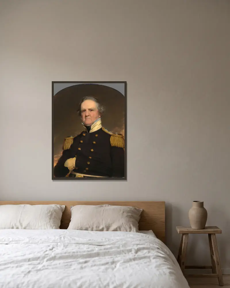 Winfield Scott, 1855, Robert Walter Weir v rámu na stěně