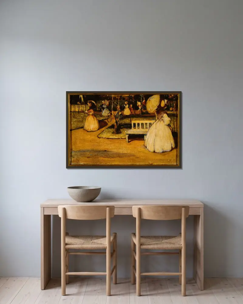 Czyste powietrze, Wassily Kandinsky w ramie na ścianie