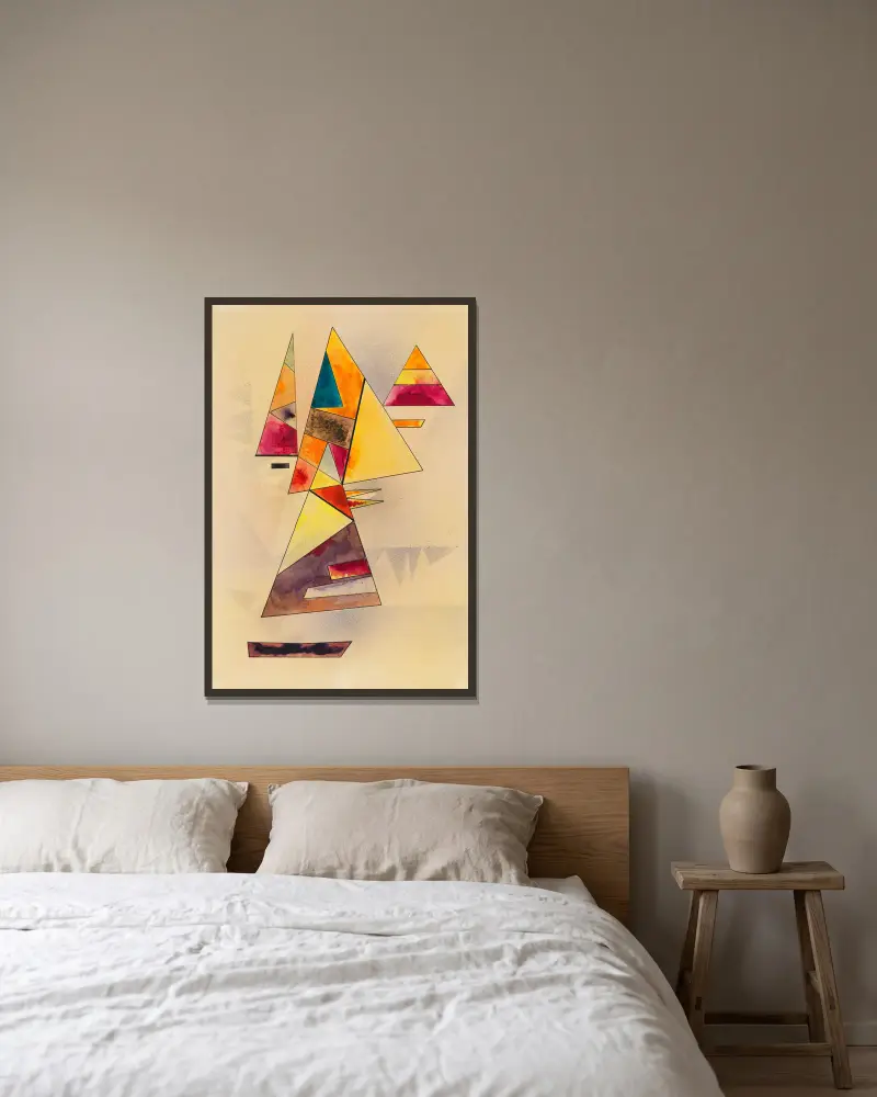 Friedlich, Wassily Kandinsky w ramie na ścianie